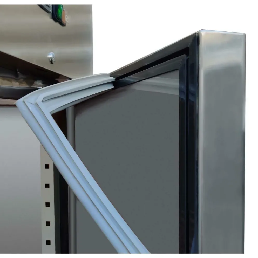 Skyrainbow Edelstahl Umluft-Kühlschrank GN2/1 1333 Liter