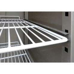 Skyrainbow Edelstahl Umluft-Kühlschrank GN2/1 1333 Liter