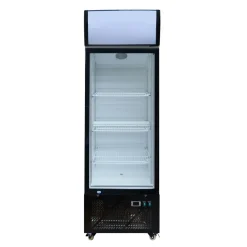 Skyrainbow Getränkekühlschrank 305 Liter mit Display, Glastür