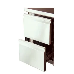 Skyrainbow Umluft-Kühltisch 8 Schubladen mit Aufkantung, Breite 2230x700 mm