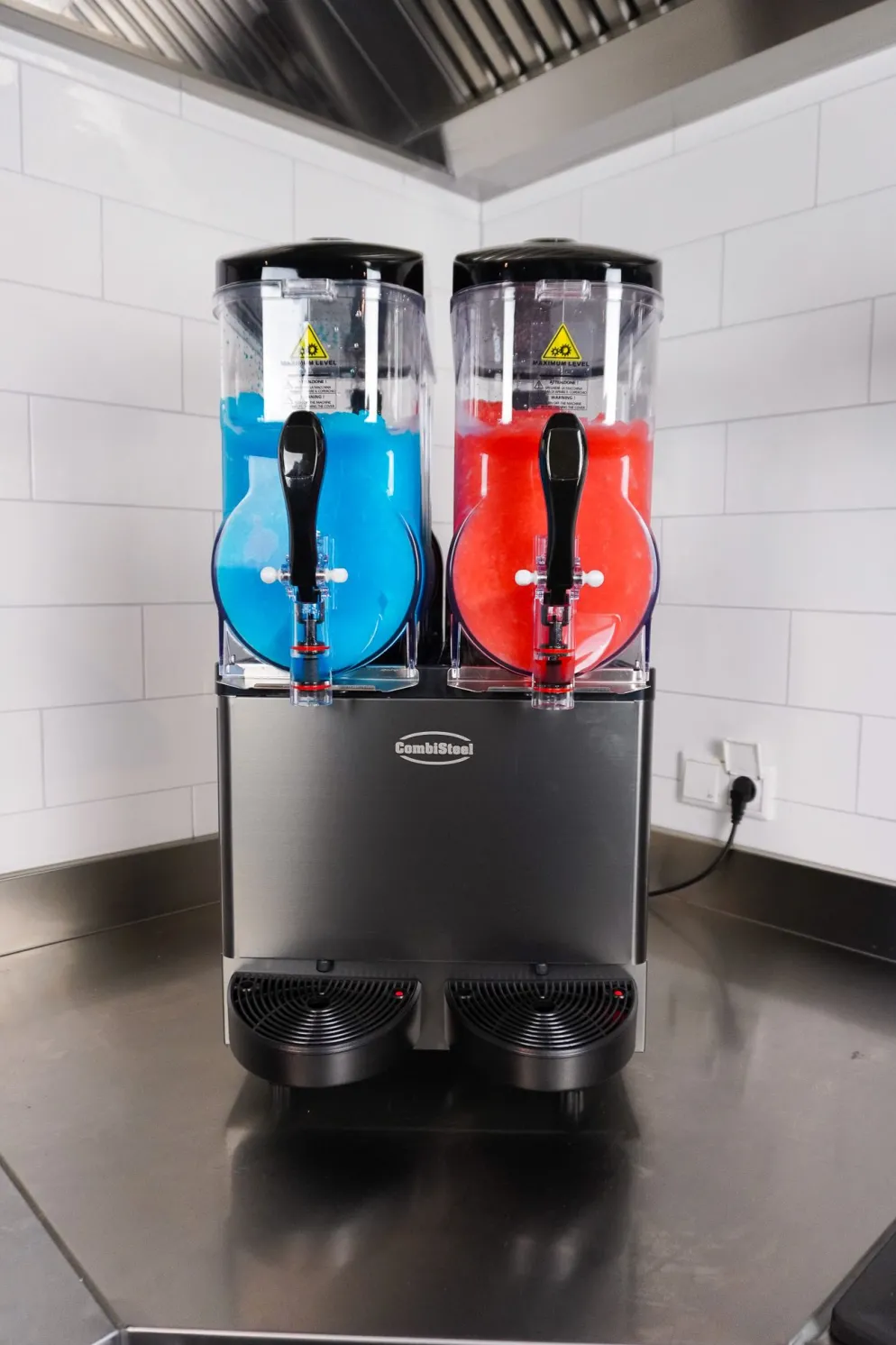 Slush-Eismaschine mit 2 Behältern à 12 Liter