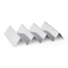 Snackpresenter mit 3 Ablagen, 28 x 17 x 4,5 cm, Chromnickelstahl