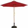 Sonnenschirm KRISTA 315 Rot, Ø-2,5m