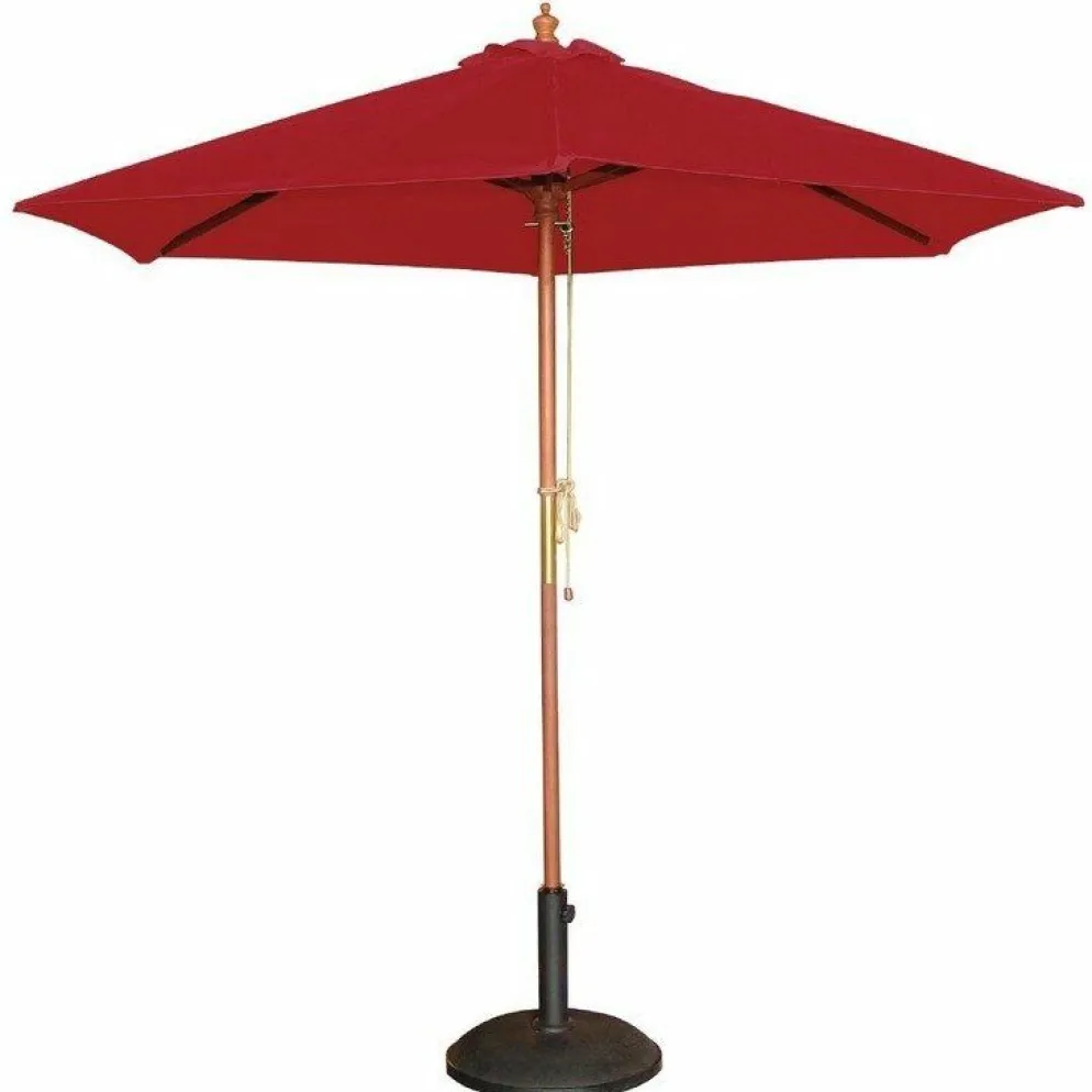 Sonnenschirm KRISTA 315 Rot, Ø-2,5m