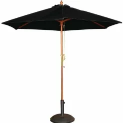 Sonnenschirm KRISTA 315 Schwarz, Ø-3m