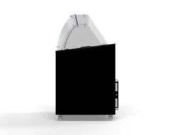 Speise-Eisvitrine Java schwarz 8x 5 L Behälter