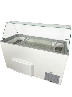 Speise-Eisvitrine Tenerife 10x 5 L Behälter