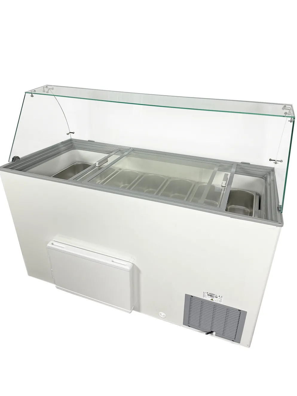 Speise-Eisvitrine Tenerife 10x 5 L Behälter