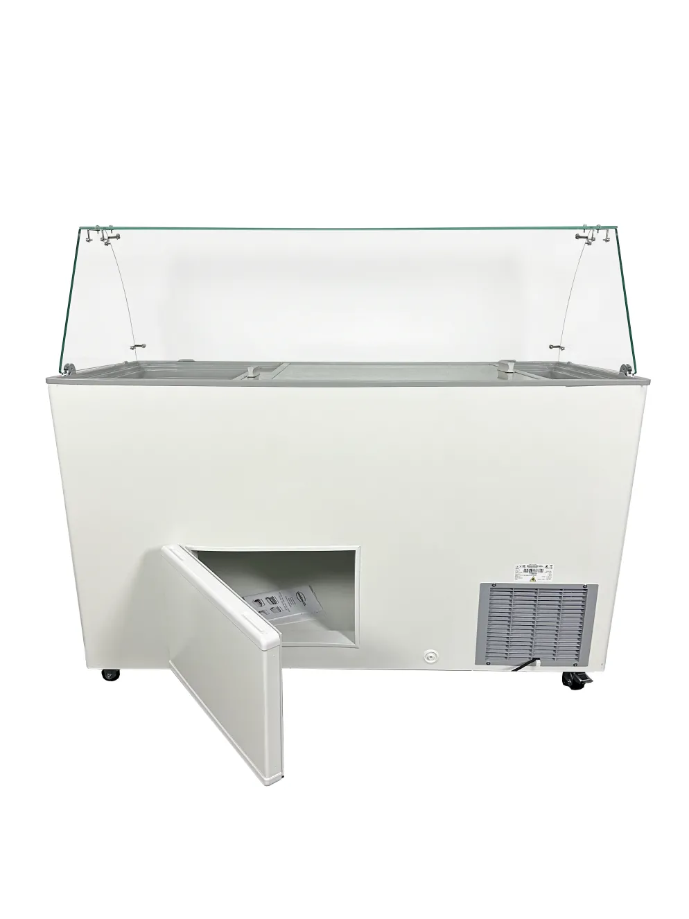 Speise-Eisvitrine Tenerife 10x 5 L Behälter