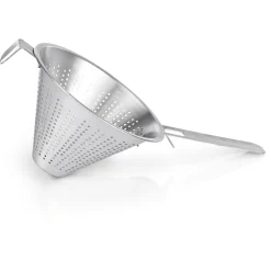 Spitzsieb, Ø 23 cm, Edelstahlgaze 1 mm, Chromnickelstahl