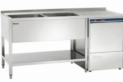 Spülcenter 700, B1800 2 Becken LI,1800x700x850 mm