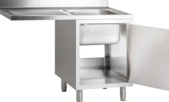 Spülcenter 1 Becken links Breite 140cm mit Unterschrank