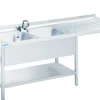 Spülcenter mit 2 Becken Links, 1600x700x850mm
