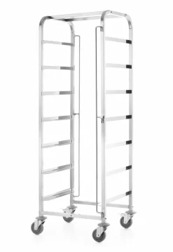 Spülkorb Transportwagen für 7x 500x500mm