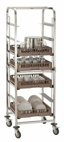 Spülkorbwagen ASP700 für 7x 500x500mm Körbe