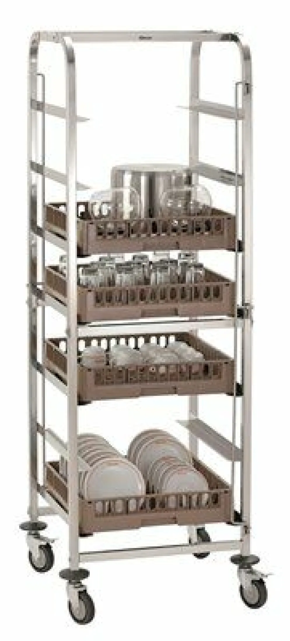 Spülkorbwagen ASP700 für 7x 500x500mm Körbe