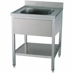 Spültisch mit Aufkantung B 70cm