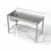 Spültisch 700 Serie, 1 Becken links, 1400x700x850 mm, Edelstahl