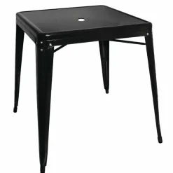 Stahltisch Holli Bistro-BL schwarz, 66,8x76,5cm