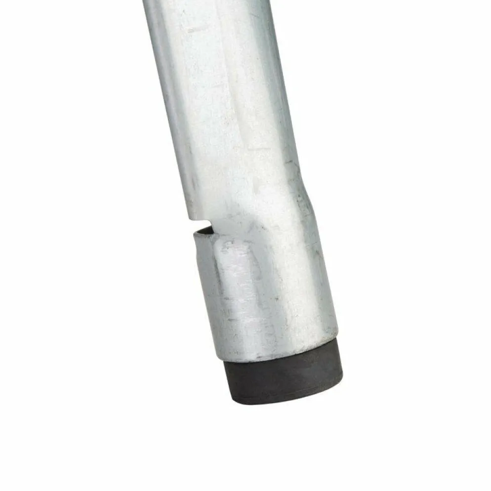 Stahltisch Holli Bistro-S silber, 66,8x76,5cm