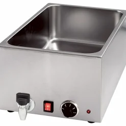 STALGAST Bain-Marie mit Ablasshahn GN1/1 150 mm Höhe
