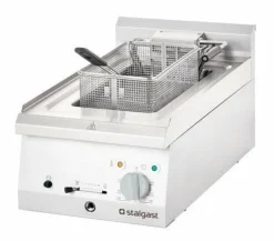 STALGAST Elektro-Fritteuse Tischgerät, 400 V, 9kW, 10L Becken