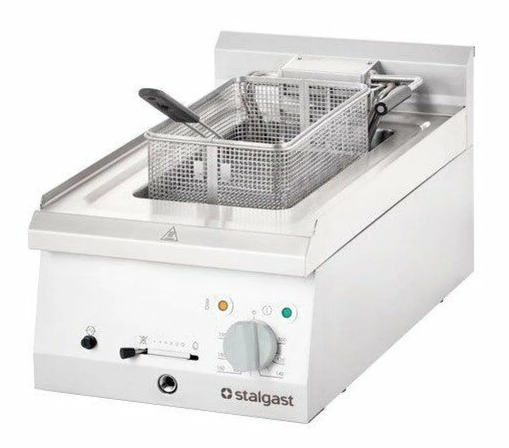 STALGAST Elektro-Fritteuse Tischgerät, 400 V, 9kW, 10L Becken