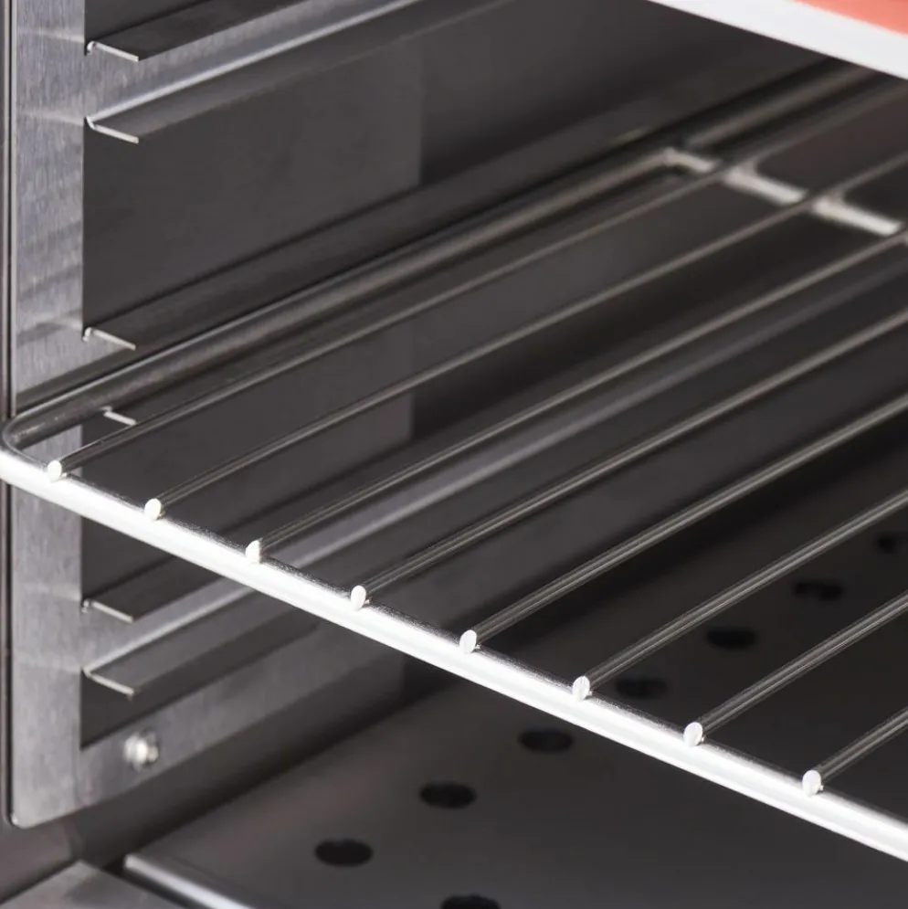STALGAST Elektro-Herd mit 6 Kochplatten, Umluft-Backofen GN 1/1 und Unterschrank