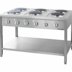 STALGAST Elektroherd Serie 700- 6 Platten à 2,6 kW, 1200x700x850mm, 15.6 kW