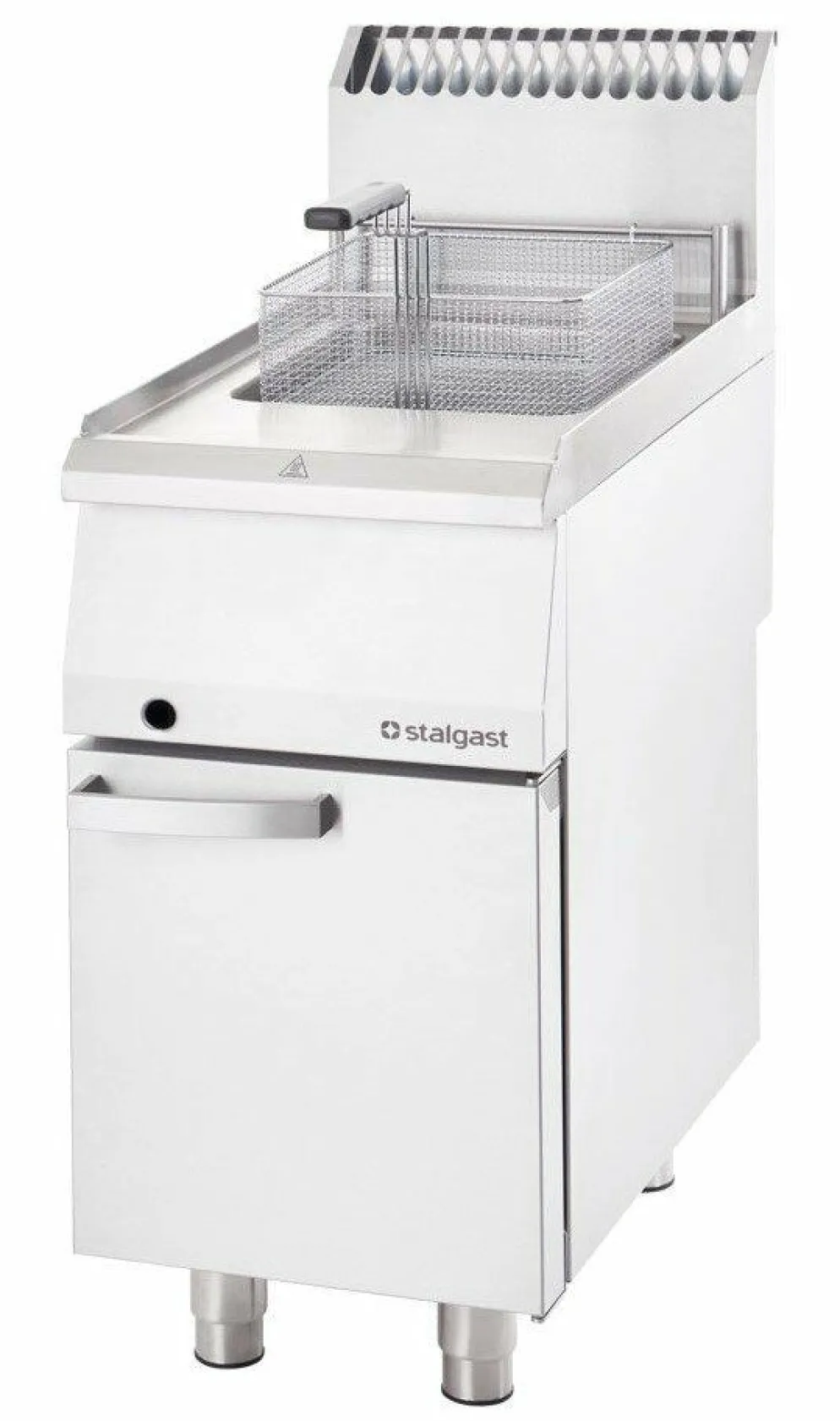 STALGAST Gas-Fritteuse SL35115SE, 400x700x850 mm, 17 Liter, 15 kW