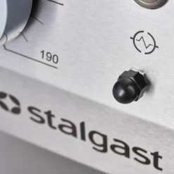 STALGAST Gas-Griddleplatte, glatt 400x700x250 mm, 6,5kW