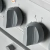 STALGAST Gasherd ECO 4-Brenner (4x3,5 kW), Elektro-Heißluftofen (600x400mm, GN 1/1)