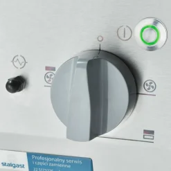 STALGAST Gasherd ECO 4-Brenner (4x3,5 kW), Elektro-Heißluftofen (600x400mm, GN 1/1)