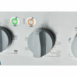 STALGAST Gasherd ECO 4-Brenner (4x3,5 kW), Elektro-Heißluftofen (600x400mm, GN 1/1)