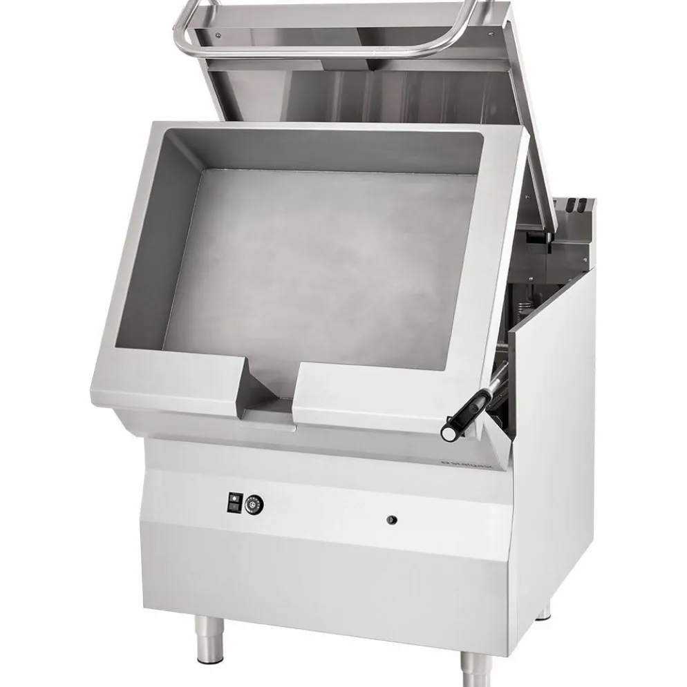 STALGAST Gas-Kippbratpfanne, 200 Koteletts/h, 800x700x850mm, 58 L