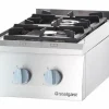 STALGAST Gas-Kochfeld mit 2 Brennern (3,5 + 7), 400mm