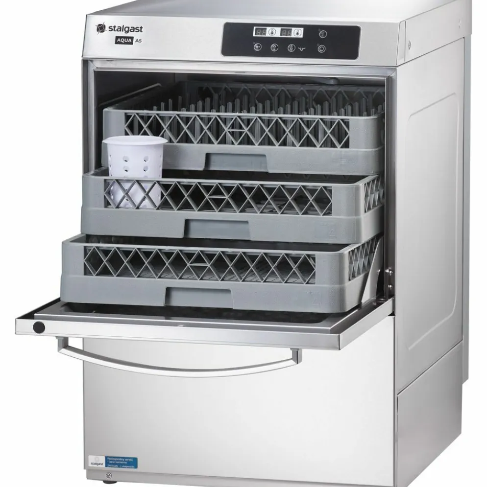STALGAST Geschirrspülmaschine Digital Power GE433 mit Dosierpumpen & Klarspümpumpe