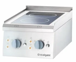 STALGAST Glaskeramik-Kochfeld 5kW als Tischgerät mit 2 Kochzonen