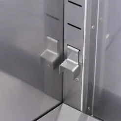 STALGAST Induktionsherd mit 2 Kochfeldern und 2-türigem Unterschrank