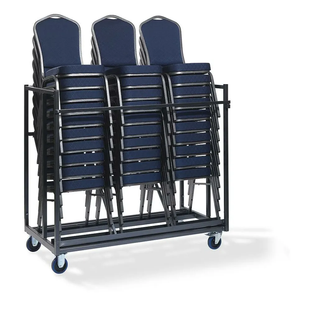 Stapelstuhl-Transportwagen für bis zu 30 Stapelstühle, 151x76x120cm