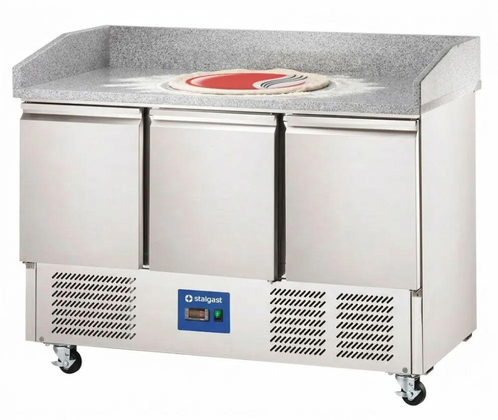 STARLINE Pizzatisch, 3-türig, GN 1/1