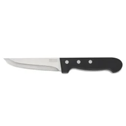 Steakmesser Set, mit ABS Kunststoffgriff, 25 cm, Set á 6 Stück, ABS Kunststoff, Chromstahl 13/0