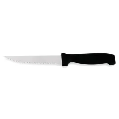 Steakmesser Set, mit Kunststoffgriff, 22 cm, Set á 6 Stück, Edelstahl