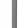 Stehtischgestell Edelstahl, flache Ausführung, Fuß: 45x45 cm, Höhe: 108 cm