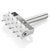 Stipproller, mit 0,5 cm langen Stippen, 20,5 x 14 cm, Chromnickelstahl, Kunststoff
