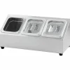 Ständer für Gastronormbehälter für 3x GN 1/6 (150 mm)
