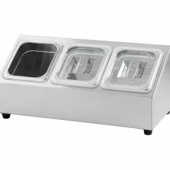 Ständer für Gastronormbehälter für 3x GN 1/6 (150 mm)