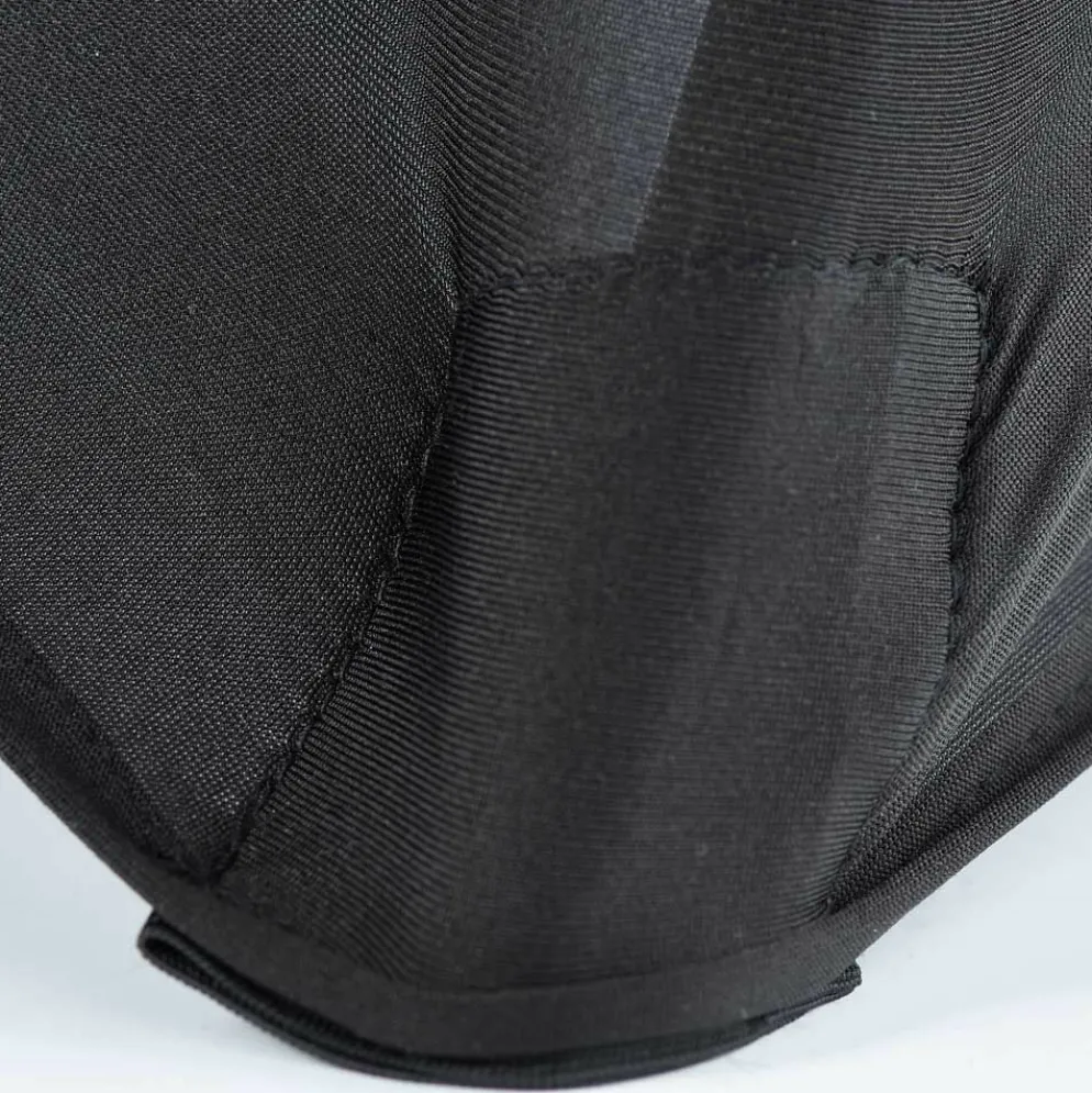 Stretchhusse für Bankett Buffettische von ca. Ø 800mm, schwarz