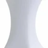 Stretchhusse für Stehtische ø 70-85 cm, weiß