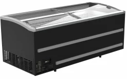SUPERMARKT Tiefkühltruhe CS Schwarz, 985L, Breite 1879mm